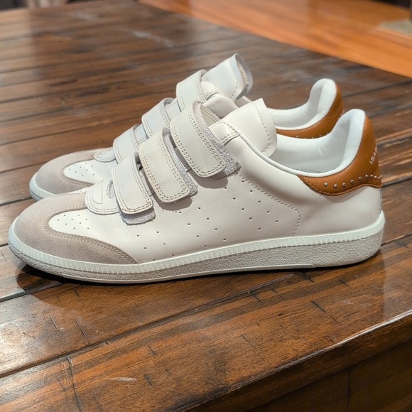 Isabel Marant Shoes - Isabel Marant Beth Sneakers Three Strap Velcro 39